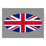 Round Union Jack Design cards