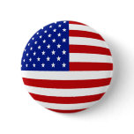 ROUND US FLAG BUTTON