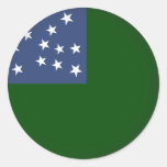 Round Vermont Republic Sticker
