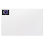 Round victorian era graphic stationery design