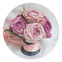 Round Wedding Stickers!  Personalize Them
