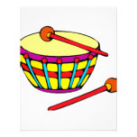 Rounded Drum Simple Version Personalized Invitation