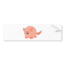 RoundedFox bumper stickers