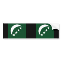 Roundel comores, Comoros bumper stickers by bestflag Roundel comores, Comoros bumper stickers