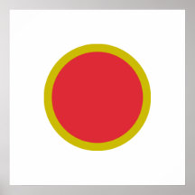 Roundel la fuerza aérea de Montenegran, Montenegro Poster