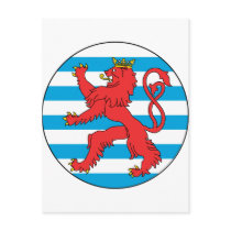 Roundel Luxembourg, Luxembourg Post Card