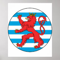 Roundel Luxembourg, Luxembourg Posters