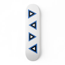 Roundel the Estonian Air Force, Estonia skateboards by bestflag Roundel the Estonian Air Force, Estonia skateboards