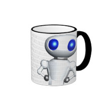 ROUNDER WITH BINARY CODE COFFEE MUG