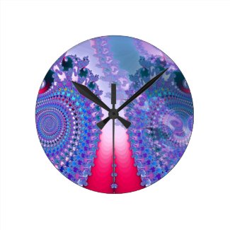 Roundhouse Peace Wall Clock