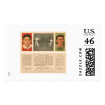 Rounding Third Baseball 1912 postage