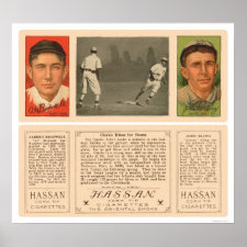 Rounding Third Baseball 1912 Posters