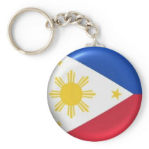 roundphilippineflag key chains