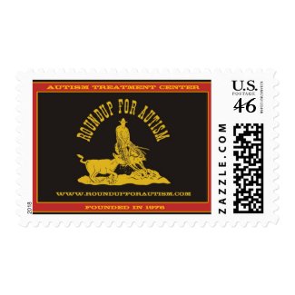 Roundup for Autism Flag Postage