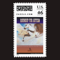 Roundup For Autism postage