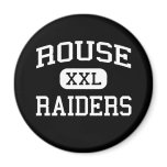 Rouse - Raiders - High School - Leander Texas Fridge Magnets