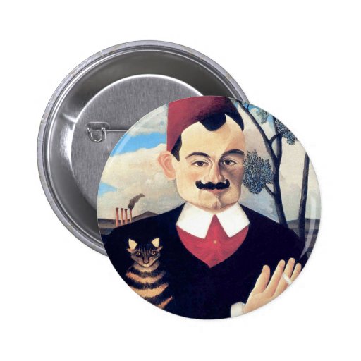 Rousseau - Portrait of Pierre Loti Buttons