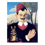 Rousseau - Portrait of Pierre Loti Post Card