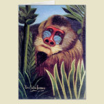 Rousseau's "Mandrill in the Jungle" (circa 1909) cards