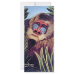 Rousseau's "Mandrill in the Jungle" (circa 1909) Rack Card Design