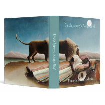 Rousseau's "The Sleeping Gypsy" (1897) binders