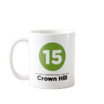Route 15 - Crown Hill Coffee Mugs