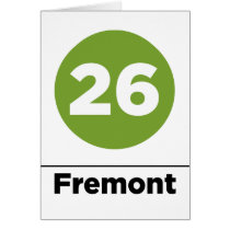 Route 26 - Fremont Greeting Cards