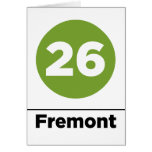 Route 26 - Fremont Greeting Cards