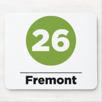 Route 26 - Fremont Mousepad