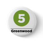 Route 5 - Greenwood Button