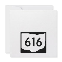 Route 616 personalized announcement