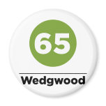 Route 65 fridge magnet