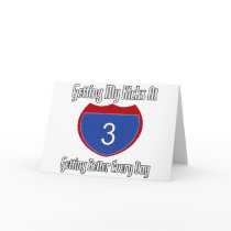 Route 66 3rd Birthday cards