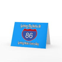 Route 66 86th Birthday cards