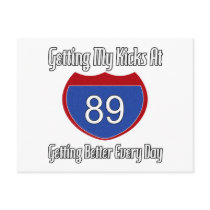 Route 66 89th Birthday postcards