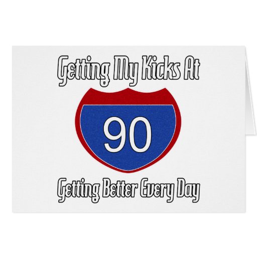 Route 66 90th Birthday Card Zazzle