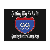 Route 66 99th Birthday postcards