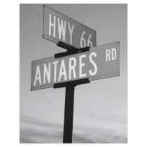 Route 66 and Antares Road Kingman AZ Personalized Flyer