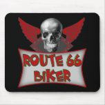 Route 66 Biker T shirts Gifts mousepads
