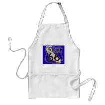 Route 66 Blue California Aprons