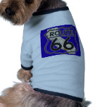 Route 66 Blue California Pet Clothes