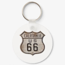 Route 66 California Highway Sign keychains