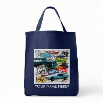 Route 66 Classic Cars Totes & Bags