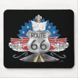 Route 66 Cowgirl Mousepad