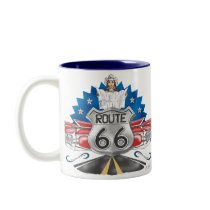 Route 66 Cowgirl Mug