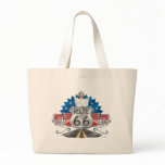 Route 66 Cowgirl Tote Bag