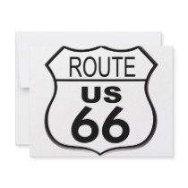 Route 66 {customize your background) invitations