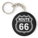 Route 66 Distressed keychains