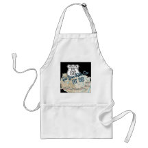 route 66 gifts aprons