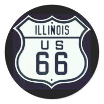 Route 66 Illinois stickers
